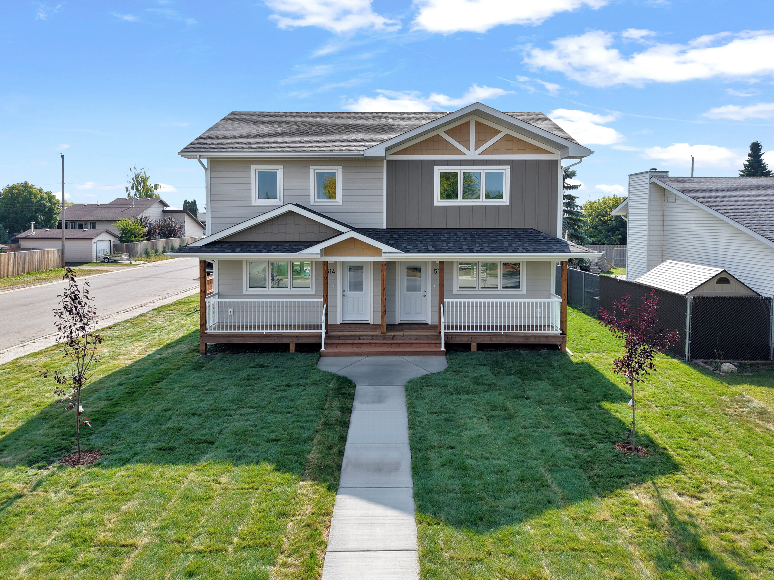 Drop-Tine Ranch front entrance exterior